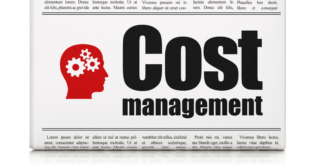 Cost management during an economic downturn